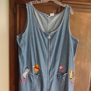 Collectable Winne The Pooh & Friends Denim Dress